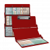 WhiteCoat Clipboard® Trifold - Red Physical Therapy Edition